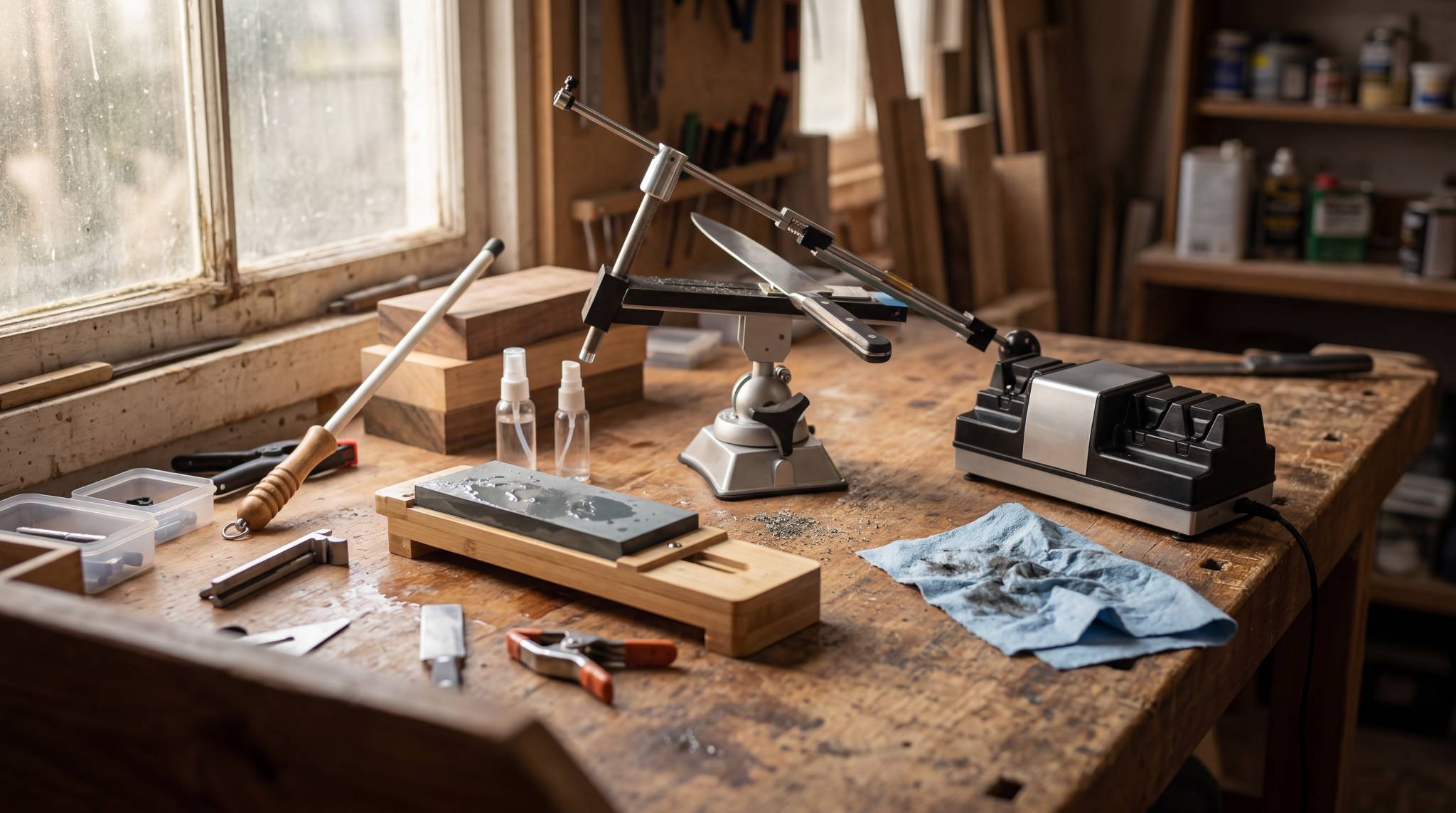 Types of Sharpening Tools